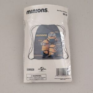 NIB - Minions Drawstring Backpack